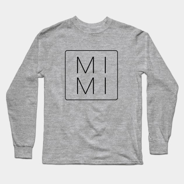 Minimalist Mimi Long Sleeve T-Shirt by Hello Sunshine